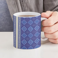 Mabuhay Philippines Festival Ceramic Mug Yakan Modern Filipiniana Inspired