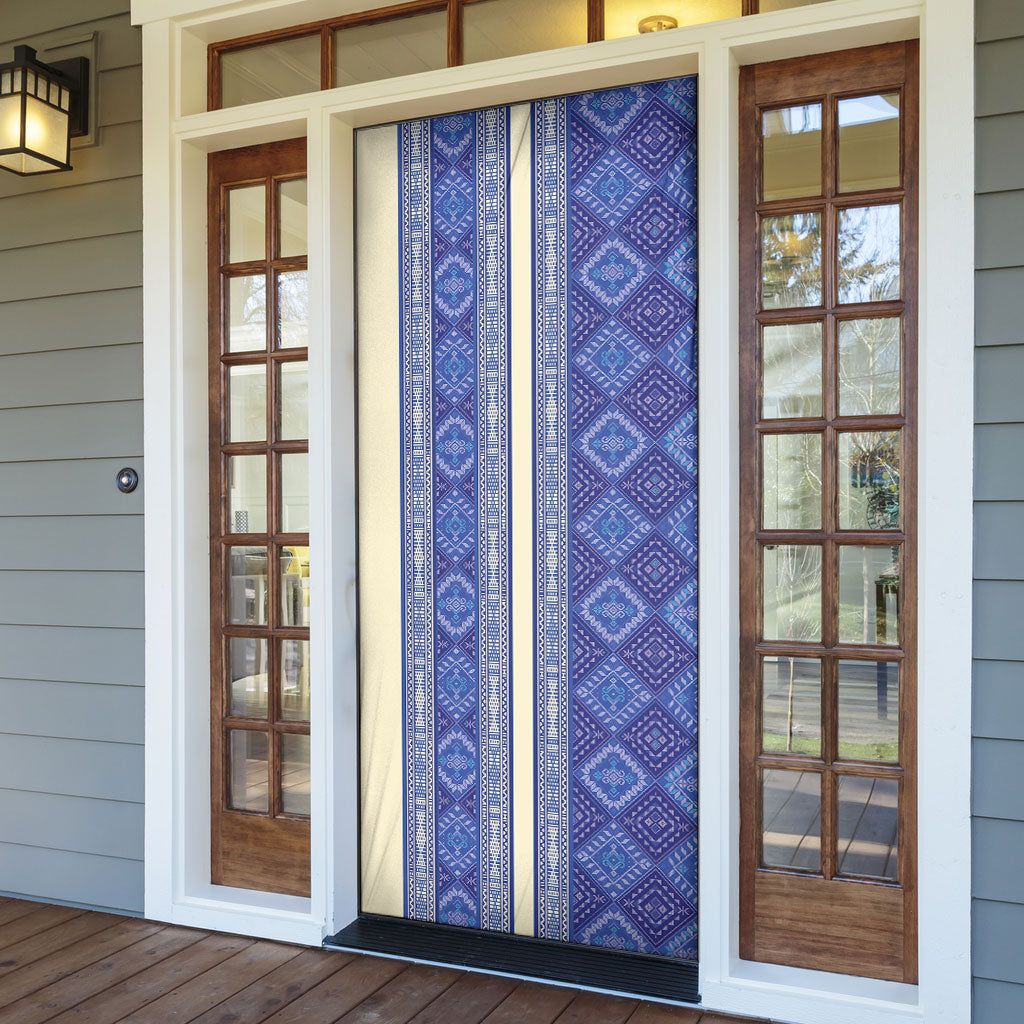Mabuhay Philippines Festival Door Cover Yakan Modern Filipiniana Inspired