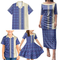 Mabuhay Philippines Festival Family Matching Puletasi and Hawaiian Shirt Yakan Modern Filipiniana Inspired