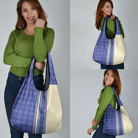 Mabuhay Philippines Festival Grocery Bag Yakan Modern Filipiniana Inspired