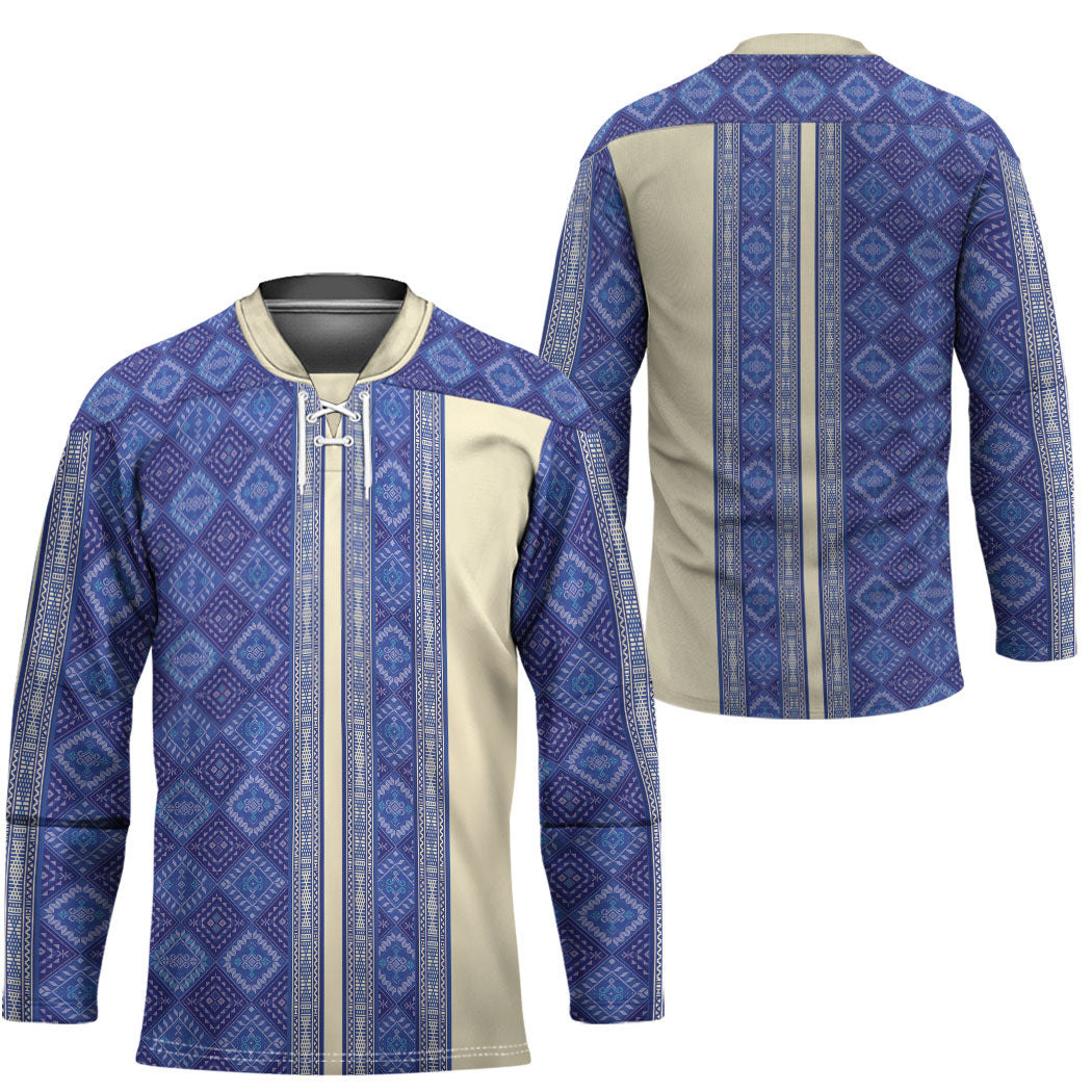 Mabuhay Philippines Festival Hockey Jersey Yakan Modern Filipiniana Inspired