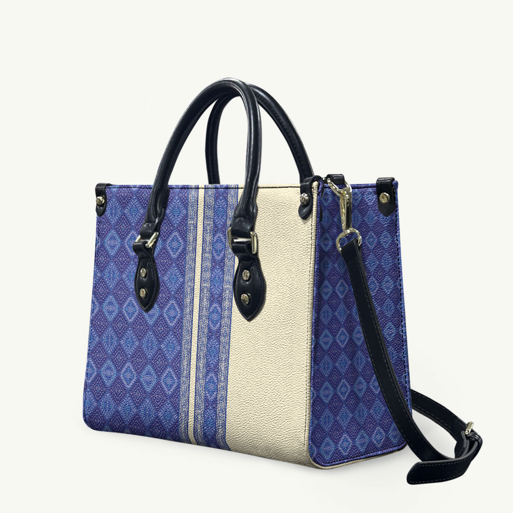 Mabuhay Philippines Festival Leather Bag Yakan Modern Filipiniana Inspired