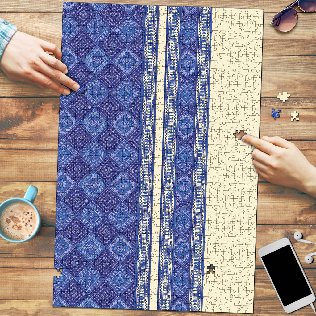 Mabuhay Philippines Festival Puzzle Yakan Modern Filipiniana Inspired