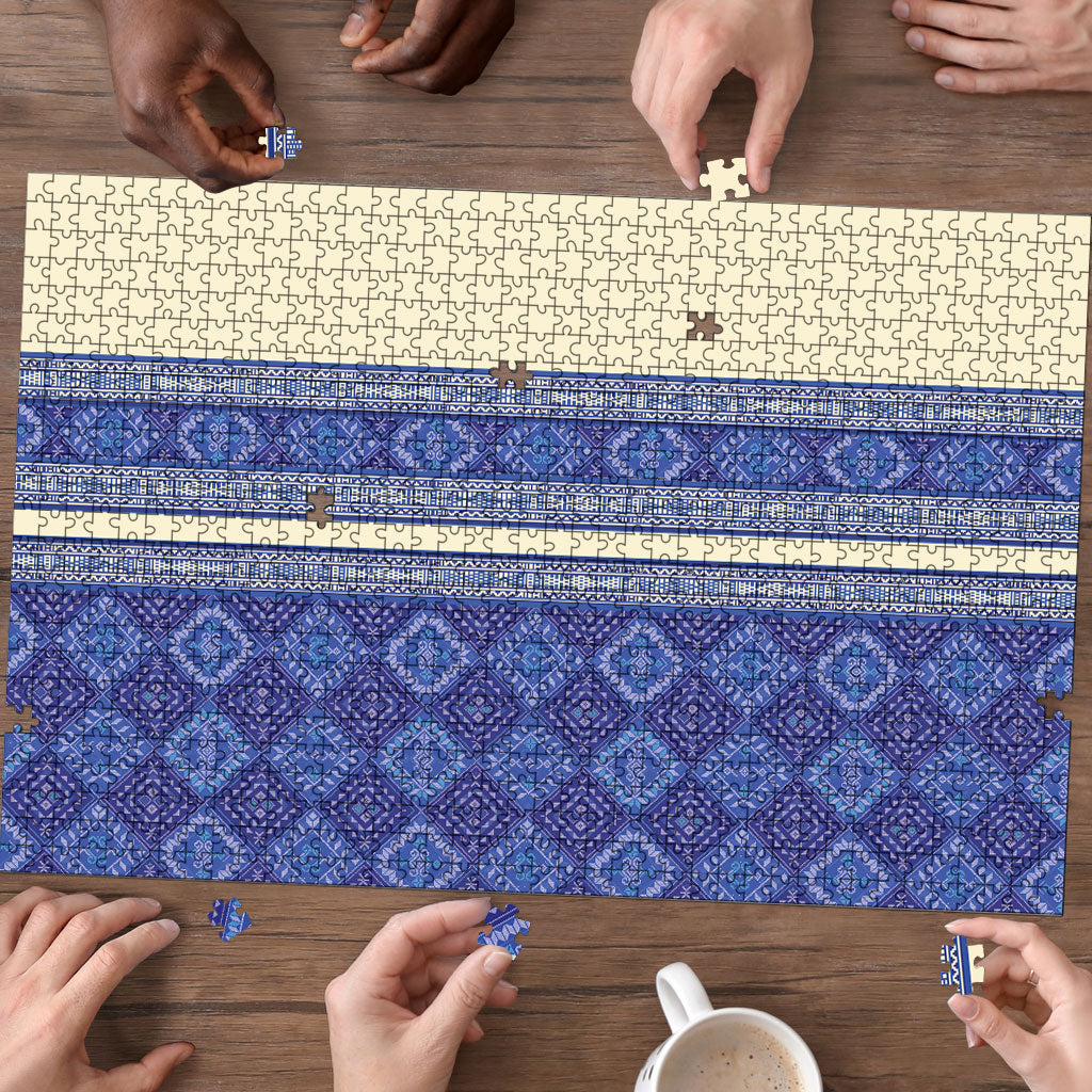 Mabuhay Philippines Festival Puzzle Yakan Modern Filipiniana Inspired