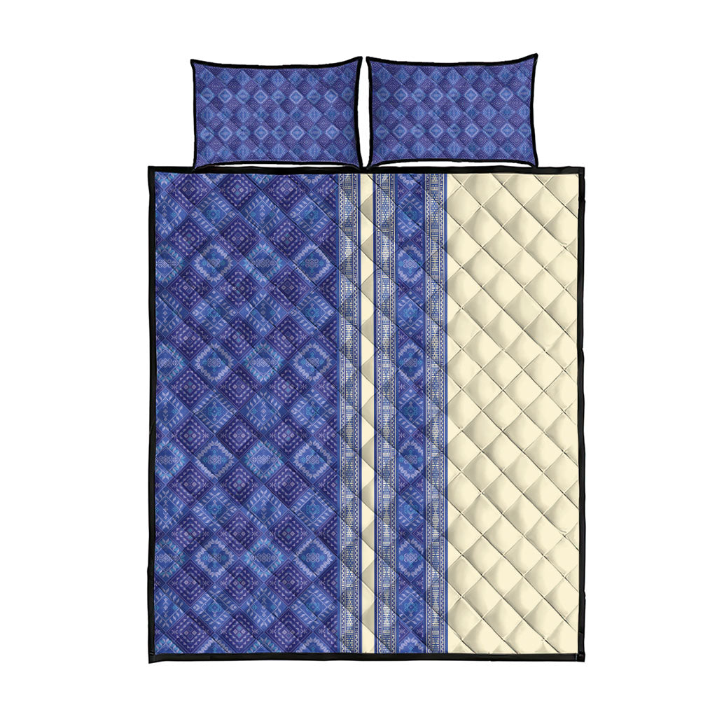 Mabuhay Philippines Festival Quilt Bed Set Yakan Modern Filipiniana Inspired