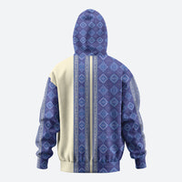 Mabuhay Philippines Festival Zip Hoodie Yakan Modern Filipiniana Inspired