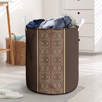 Mabuhay Philippines Festival Laundry Basket Tnalak Modern Filipiniana Inspired