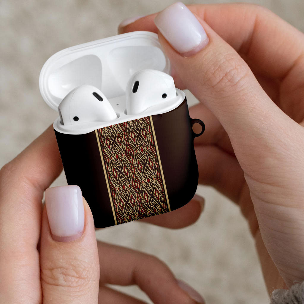 Mabuhay Philippines Festival AirPods Case Tnalak Modern Filipiniana Inspired