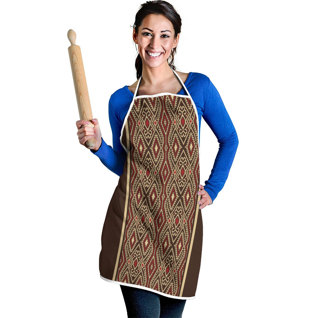 Mabuhay Philippines Festival Apron Tnalak Modern Filipiniana Inspired