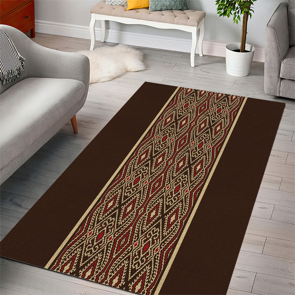 Mabuhay Philippines Festival Area Rug Tnalak Modern Filipiniana Inspired