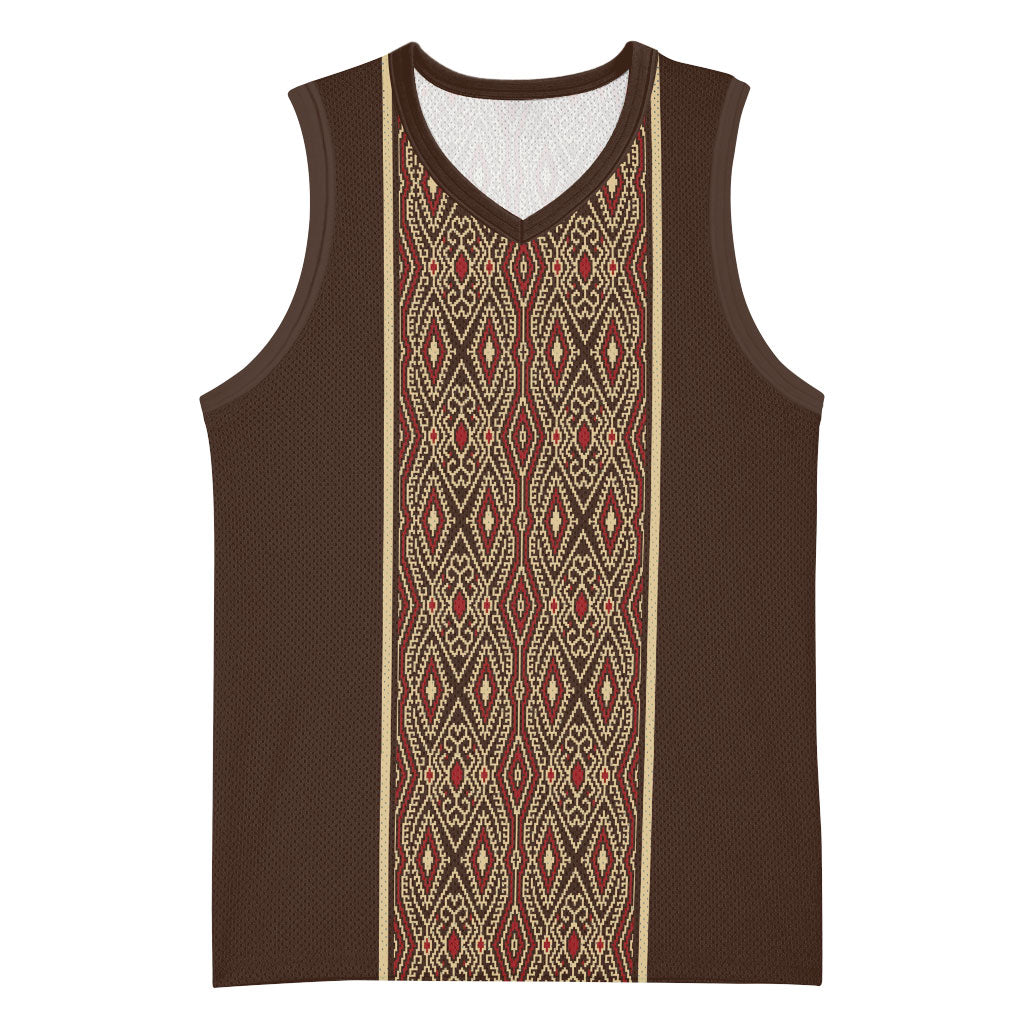 Mabuhay Philippines Festival Basketball Jersey Tnalak Modern Filipiniana Inspired