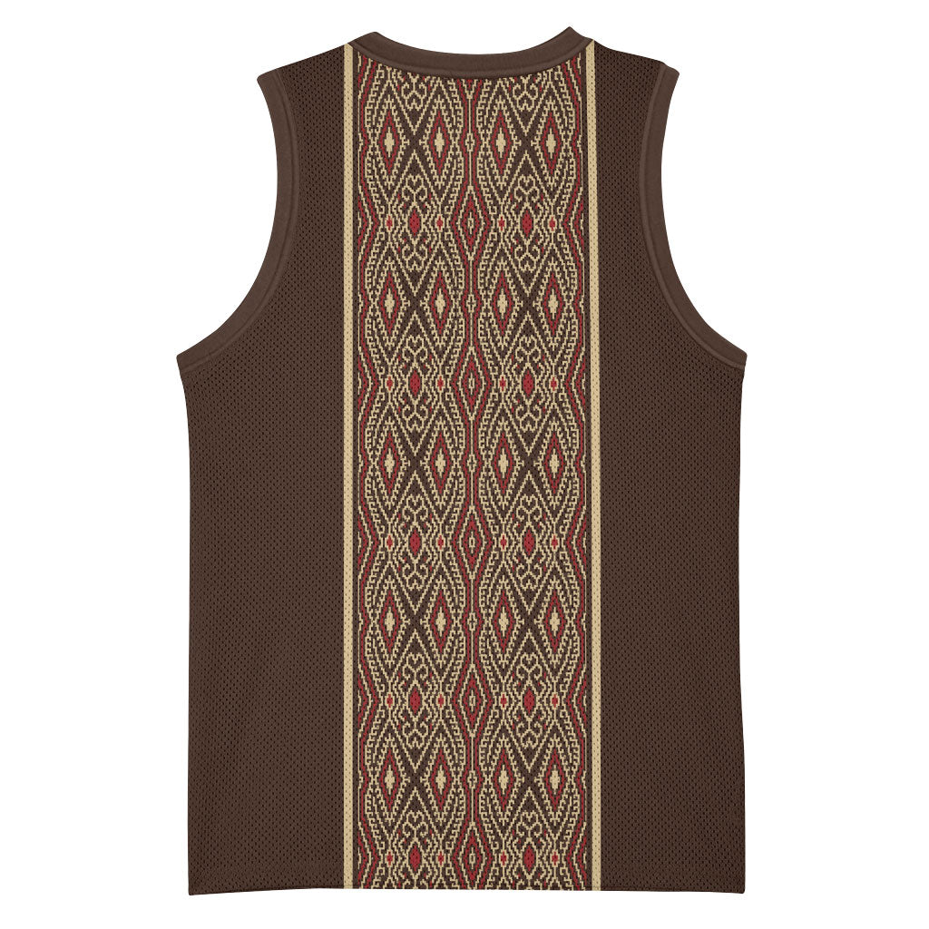 Mabuhay Philippines Festival Basketball Jersey Tnalak Modern Filipiniana Inspired