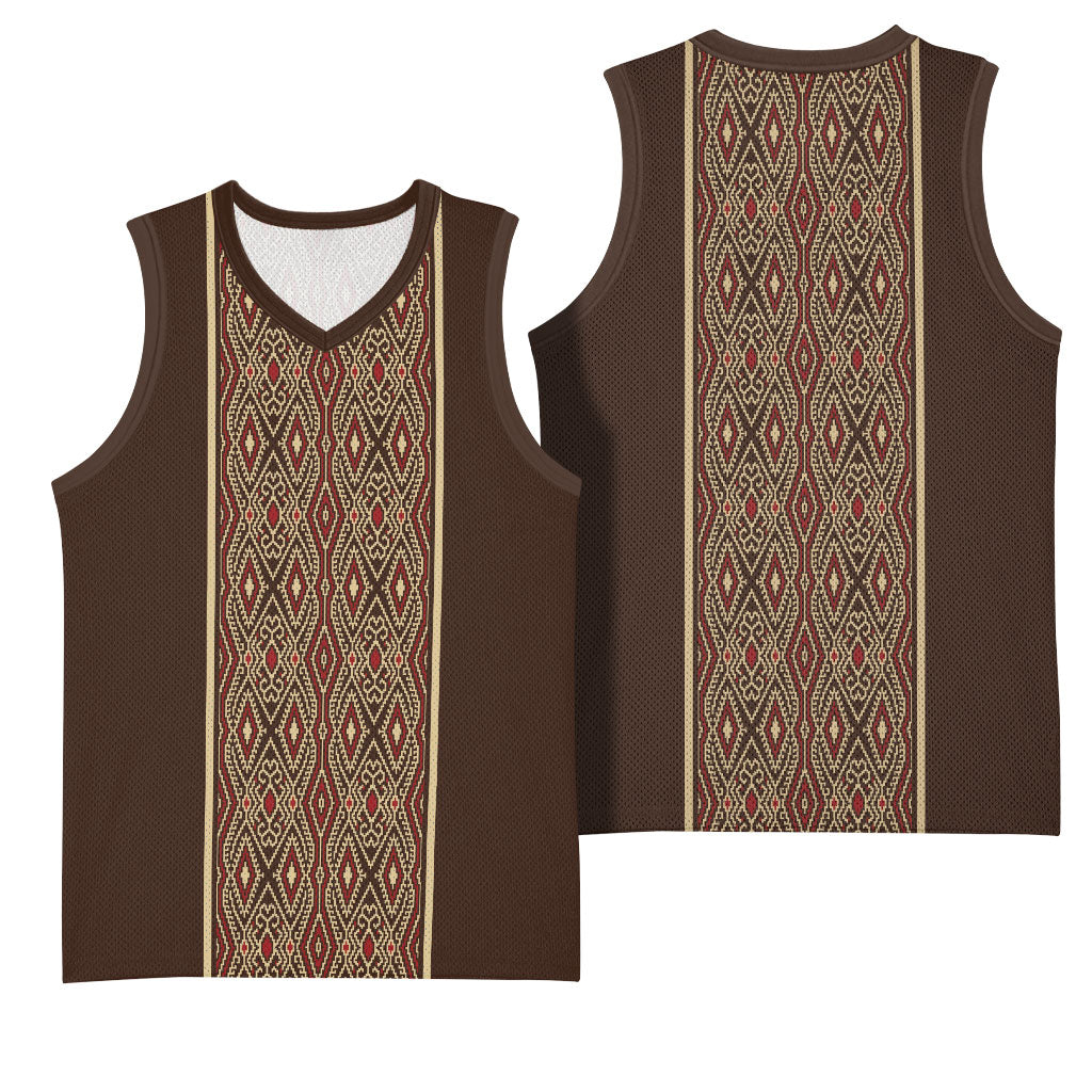 Mabuhay Philippines Festival Basketball Jersey Tnalak Modern Filipiniana Inspired