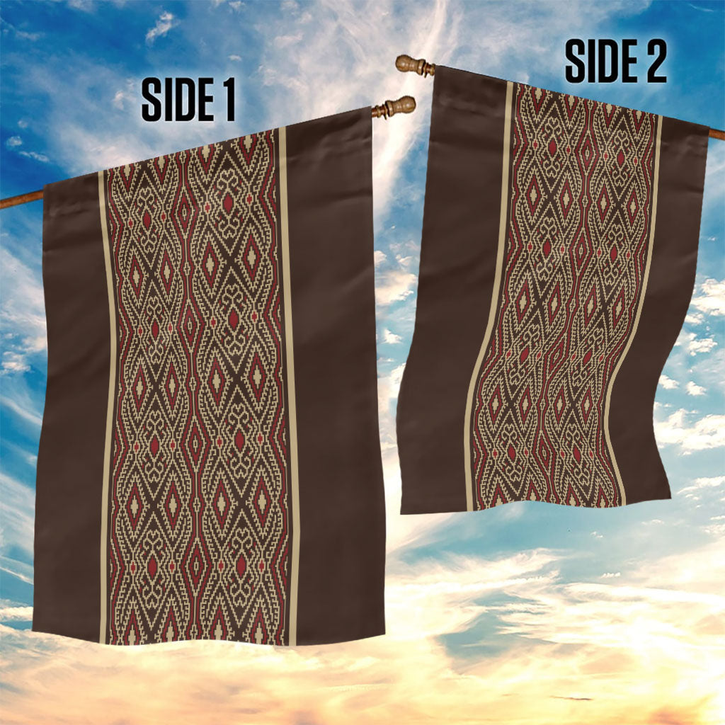 Mabuhay Philippines Festival Garden Flag Tnalak Modern Filipiniana Inspired