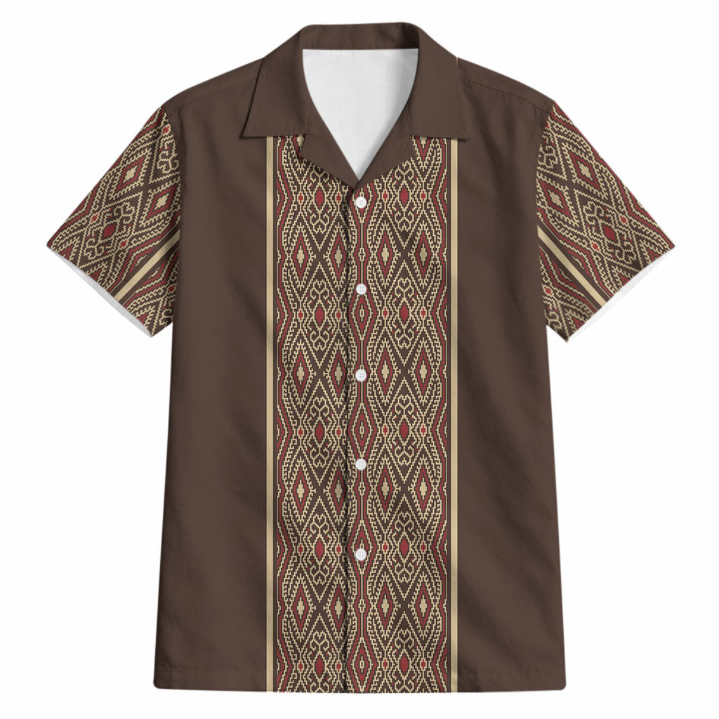 Mabuhay Philippines Festival Hawaiian Shirt Tnalak Modern Filipiniana Inspired