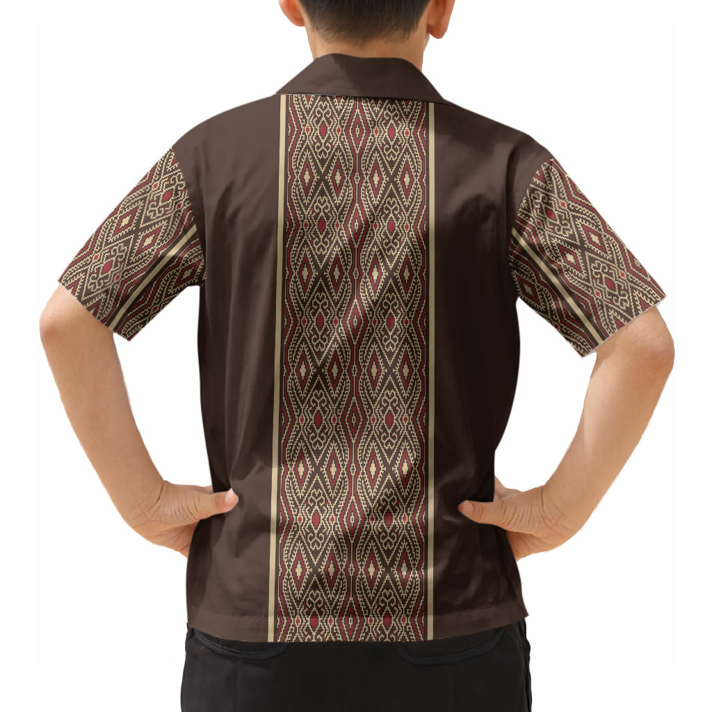 Mabuhay Philippines Festival Hawaiian Shirt Tnalak Modern Filipiniana Inspired