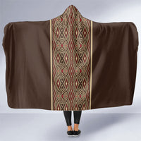 Mabuhay Philippines Festival Hooded Blanket Tnalak Modern Filipiniana Inspired