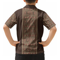 Mabuhay Philippines Festival Kid Hawaiian Shirt Tnalak Modern Filipiniana Inspired