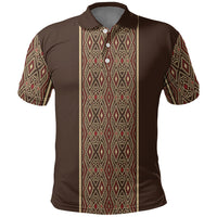 Mabuhay Philippines Festival Polo Shirt Tnalak Modern Filipiniana Inspired