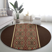 Mabuhay Philippines Festival Round Carpet Tnalak Modern Filipiniana Inspired