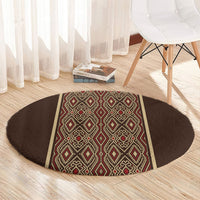 Mabuhay Philippines Festival Round Carpet Tnalak Modern Filipiniana Inspired