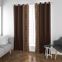 Mabuhay Philippines Festival Window Curtain Tnalak Modern Filipiniana Inspired