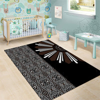 Mabuhay Philippines Festival Area Rug Araw Tnalak Modern Filipiniana Inspired