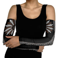 Mabuhay Philippines Festival Arm Sleeves Araw Tnalak Modern Filipiniana Inspired