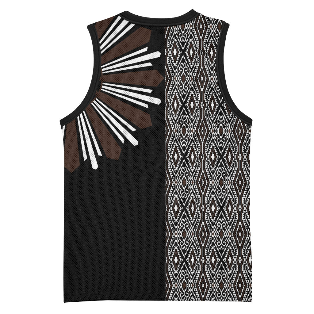 Mabuhay Philippines Festival Basketball Jersey Araw Tnalak Modern Filipiniana Inspired
