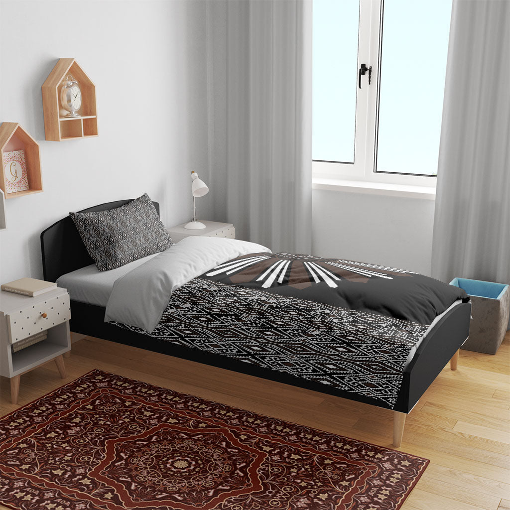 Mabuhay Philippines Festival Bedding Set Araw Tnalak Modern Filipiniana Inspired