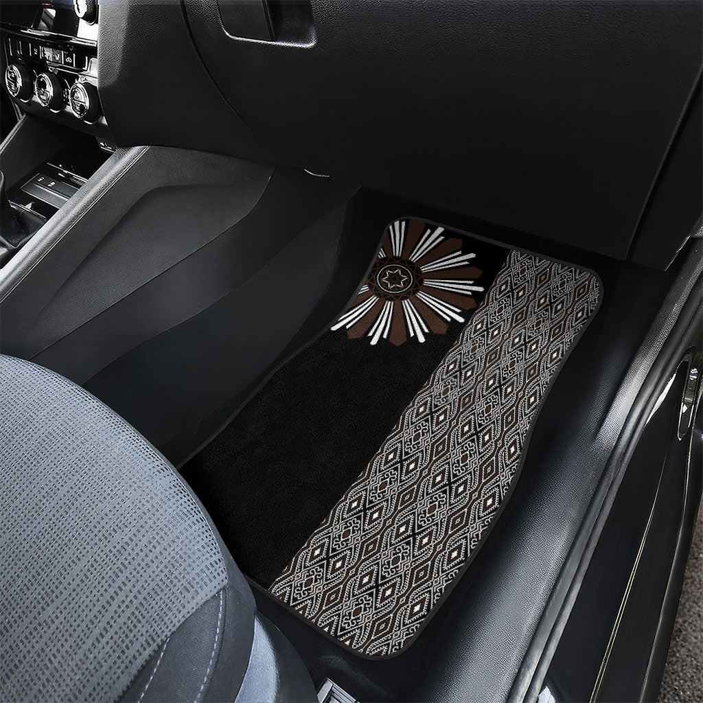 Mabuhay Philippines Festival Car Mats Araw Tnalak Modern Filipiniana Inspired