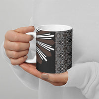 Mabuhay Philippines Festival Ceramic Mug Araw Tnalak Modern Filipiniana Inspired
