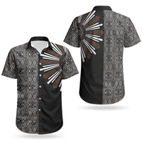 Mabuhay Philippines Festival Couples Matching Short Sleeve Bodycon Dress and Hawaiian Shirt Araw Tnalak Modern Filipiniana Inspired