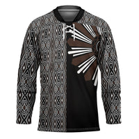 Mabuhay Philippines Festival Hockey Jersey Araw Tnalak Modern Filipiniana Inspired