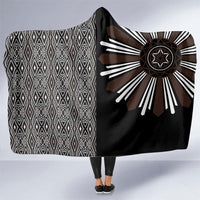 Mabuhay Philippines Festival Hooded Blanket Araw Tnalak Modern Filipiniana Inspired