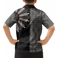 Mabuhay Philippines Festival Kid Hawaiian Shirt Araw Tnalak Modern Filipiniana Inspired