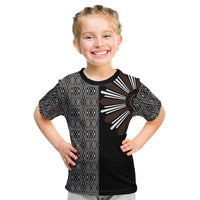 Mabuhay Philippines Festival Kid T Shirt Araw Tnalak Modern Filipiniana Inspired