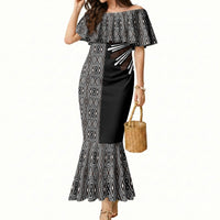 Mabuhay Philippines Festival Mermaid Dress Araw Tnalak Modern Filipiniana Inspired