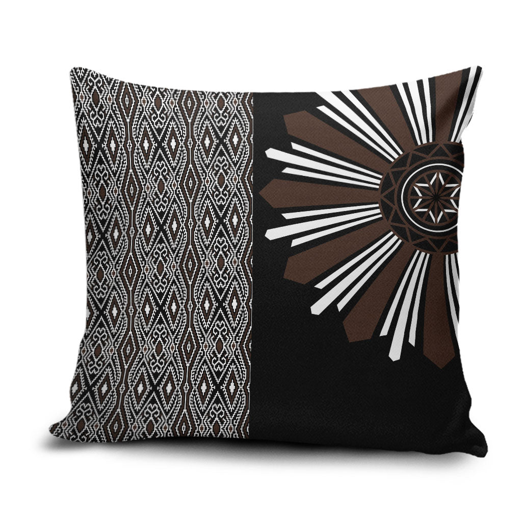 Mabuhay Philippines Festival Pillow Cover Araw Tnalak Modern Filipiniana Inspired