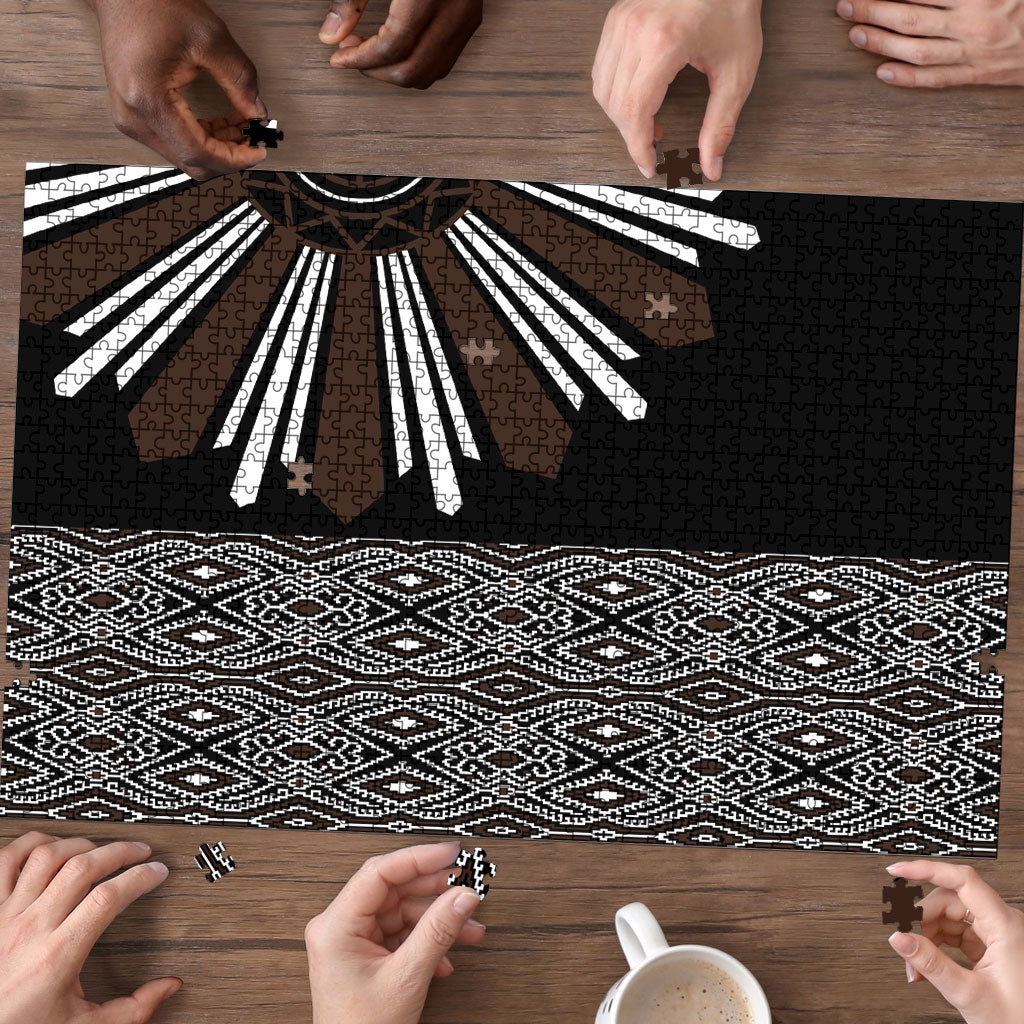 Mabuhay Philippines Festival Puzzle Araw Tnalak Modern Filipiniana Inspired