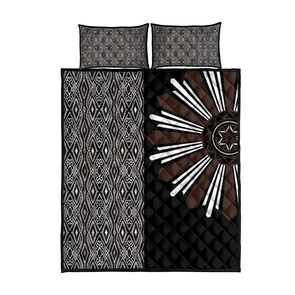 Mabuhay Philippines Festival Quilt Bed Set Araw Tnalak Modern Filipiniana Inspired