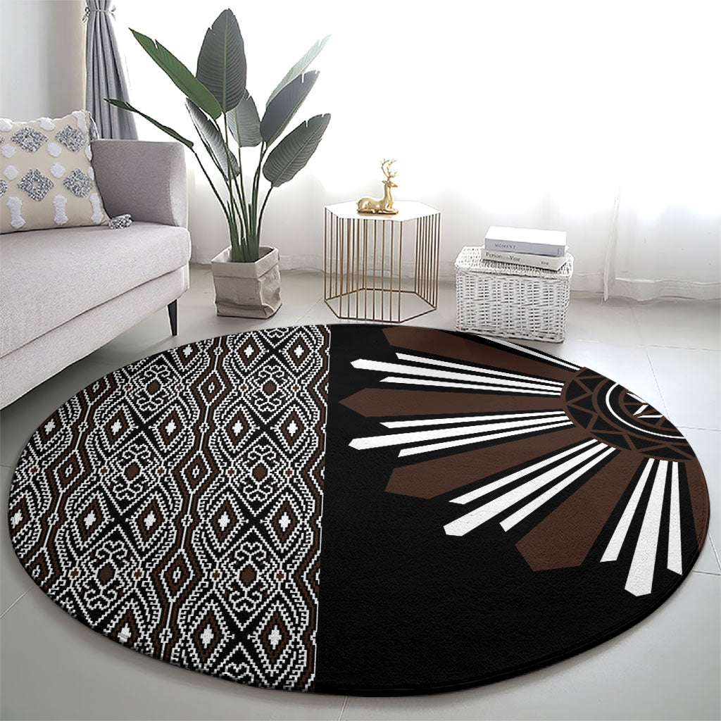 Mabuhay Philippines Festival Round Carpet Araw Tnalak Modern Filipiniana Inspired