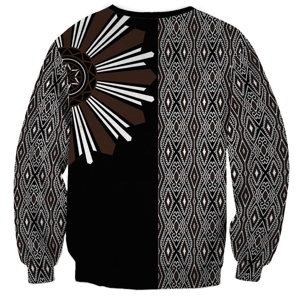 Mabuhay Philippines Festival Sweatshirt Araw Tnalak Modern Filipiniana Inspired