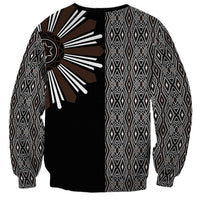 Mabuhay Philippines Festival Sweatshirt Araw Tnalak Modern Filipiniana Inspired
