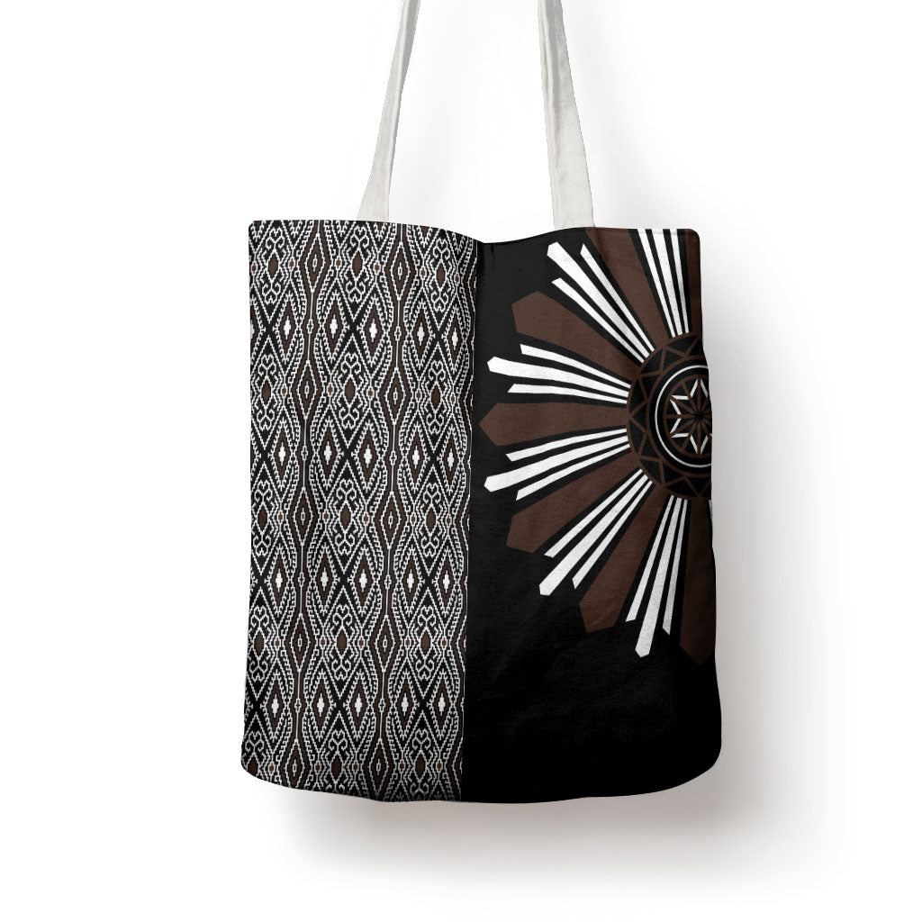 Mabuhay Philippines Festival Tote Bag Araw Tnalak Modern Filipiniana Inspired