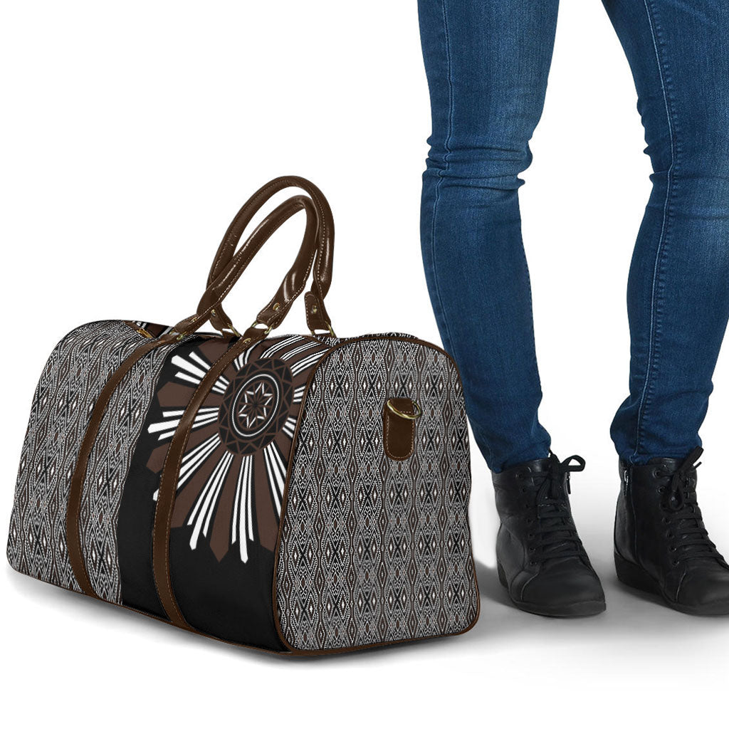 Mabuhay Philippines Festival Travel Bag Araw Tnalak Modern Filipiniana Inspired