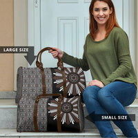 Mabuhay Philippines Festival Travel Bag Araw Tnalak Modern Filipiniana Inspired