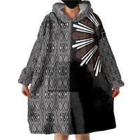 Mabuhay Philippines Festival Wearable Blanket Hoodie Araw Tnalak Modern Filipiniana Inspired