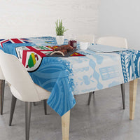 Fiji Day 1970 Tablecloth Proud To Be A Fijian Tapa Pattern