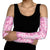Alaka Aloha Hawaii Arm Sleeves Plumeria Lei With Palaka Motif - Polynesian Pride